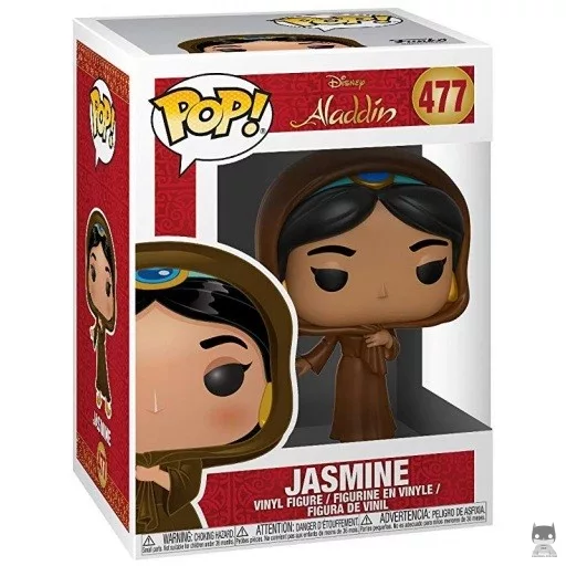 Figurine Funko POP Jasmine (déguisée) (Chase) (Aladdin)