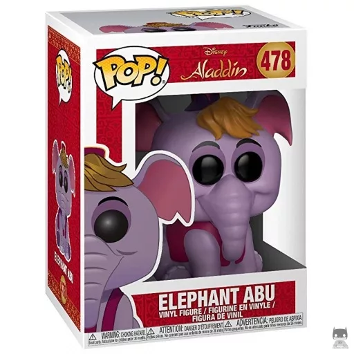 Figurine Funko POP Abu Eléphant (Aladdin)