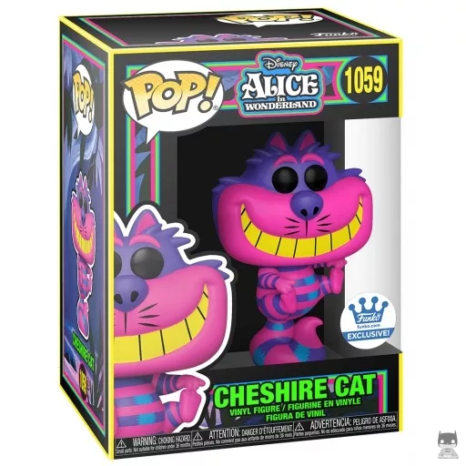 Figurine Funko POP Chat du Cheshire (Blacklight) (Funko Shop)