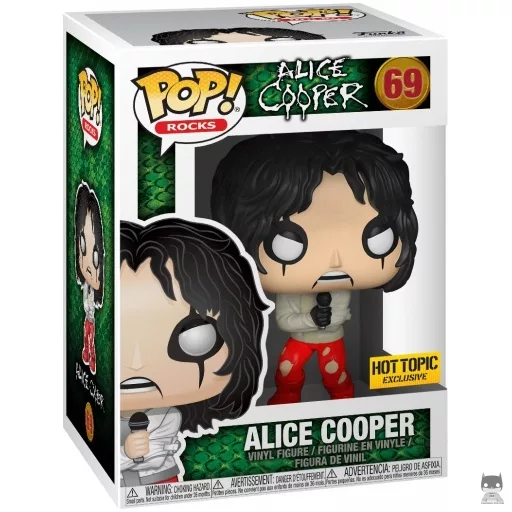 Figurine Funko POP Alice Cooper avec Camisole (Exclusive)
