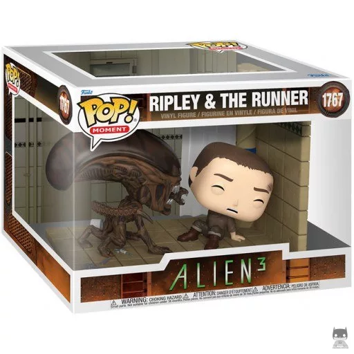 Figurine Funko POP RIPLEY ET LE COUREUR - MOMENT (Alien)