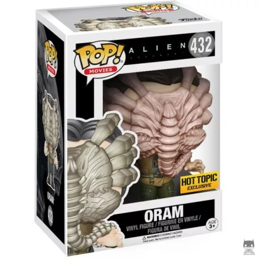 Figurine Funko POP Oram avec Etreigneur de visage (Alien)
