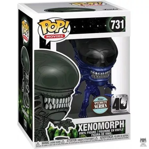 Figurine Funko POP Xénomorphe (Blue Metallic) (Metallic)