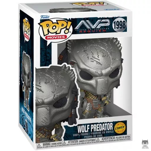 Figurine Funko POP Wolf Predator (Chase) (Aliens vs. Predator: Requiem (AVPR))