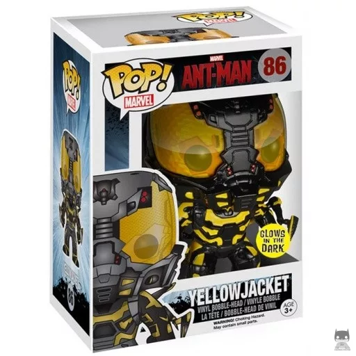 Figurine Funko POP Yellowjacket (Glow in the Dark) (Ant-Man)