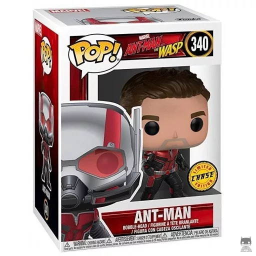 Figurine Funko POP Ant-Man (sans masque) (Chase) (Ant-Man (Scott Lang))