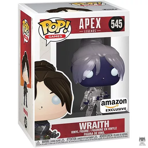 Figurine Funko POP Wraith (Translucent) (Apex Legends)