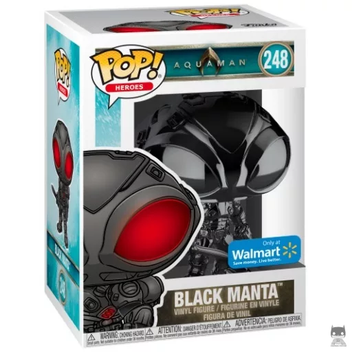 Figurine Funko POP Black Manta (Chrome) (Aquaman)