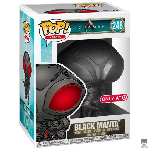 Figurine Funko POP Black Manta (Noir) (Aquaman)