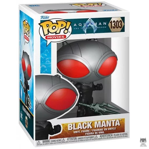Figurine Funko POP Black Manta (Aquaman et le Royaume perdu)