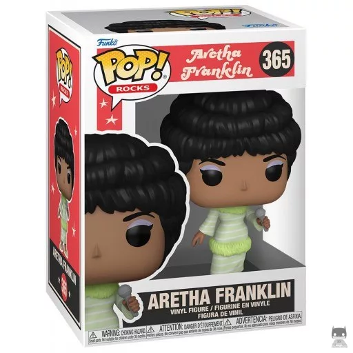 Figurine Funko POP Aretha Franklin en Robe Verte (Aretha Franklin)