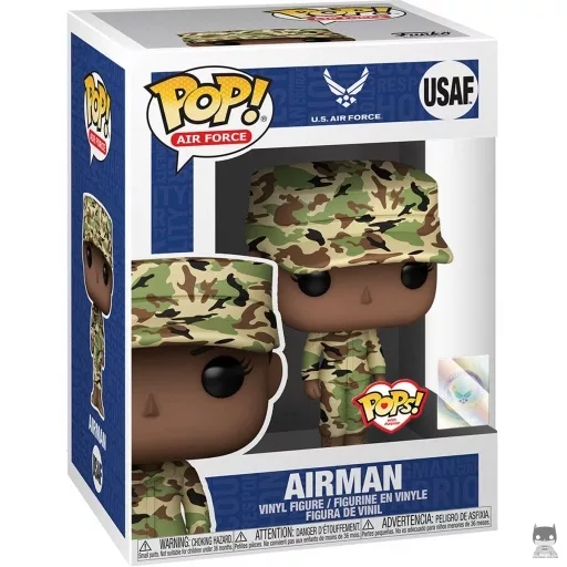 Figurine Funko POP Avaiateur Air Force Femme (Afro-Américain) (Pop! Vinyl)