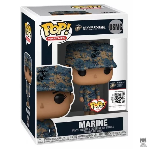 Figurine Funko POP Marine Femme (Hispanique) (With Purpose)