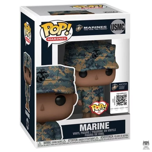 Figurine Funko POP Marine Homme (Afro-Américain) (With Purpose)