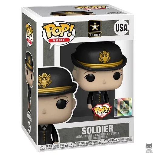 Figurine Funko POP Soldat Femme (Caucasien) (With Purpose)