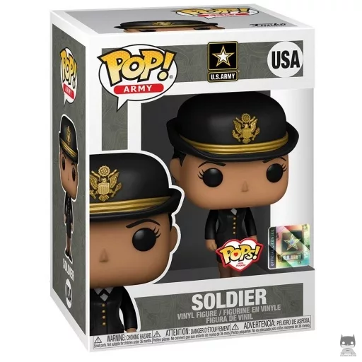 Figurine Funko POP Soldat Femme en Tenue de Cérémonie (With Purpose)