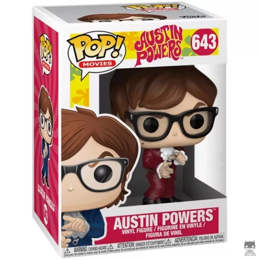 Figurine Funko POP Austin Powers (Costume rouge) (GameStop)