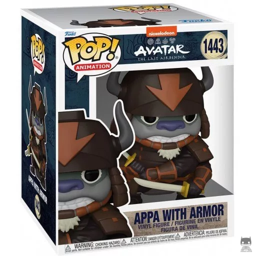 Figurine Funko POP Appa avec Armure (Supersized) (Avatar : le dernier maître de l'air)
