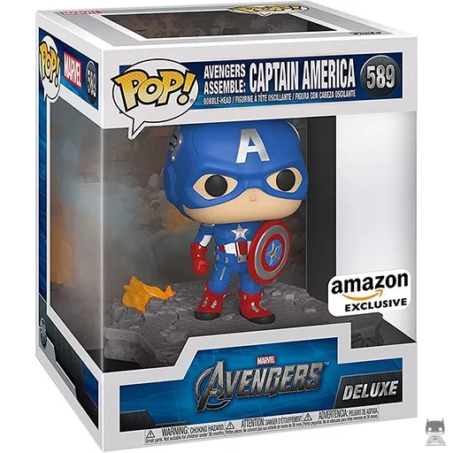 Figurine Funko POP Avengers Assemble : Captain America (Avengers)