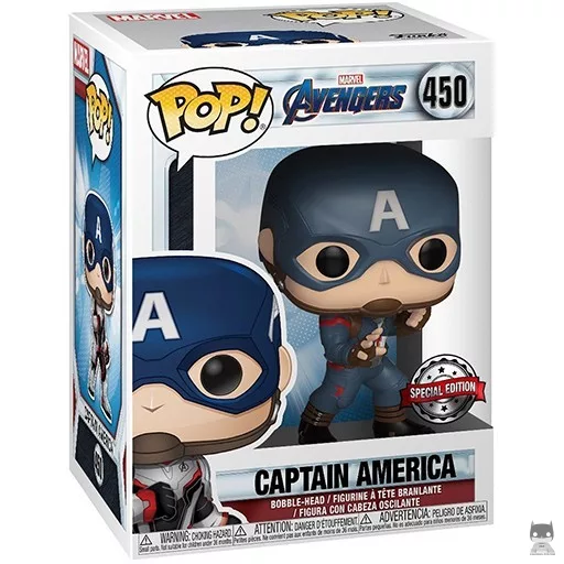 Figurine Funko POP Captain America (Avengers : Endgame)