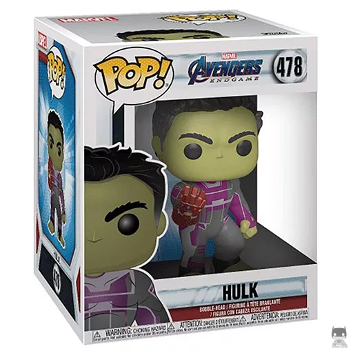 Figurine Funko POP Hulk (Supersized) (Avengers : Endgame)