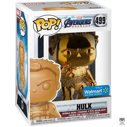 Figurine Funko POP Hulk (Orange & Chrome) (Walmart)