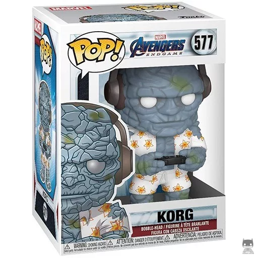 Figurine Funko POP Korg Gamer (Avengers : Endgame)
