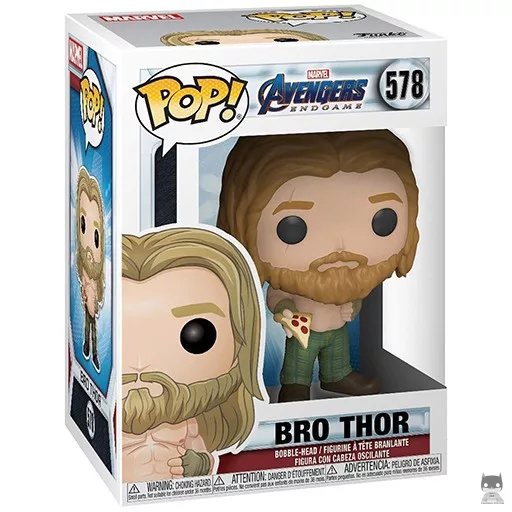 Figurine Funko POP Thor avec Pizza (Avengers : Endgame)