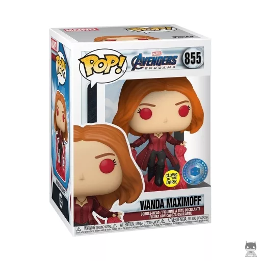 Figurine Funko POP Wanda Maximoff (Glow in the Dark) (Glow in the Dark)