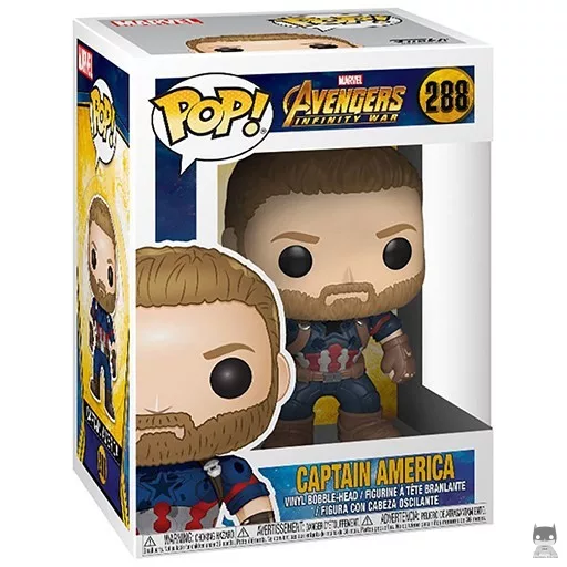 Figurine Funko POP Captain America (Avengers : Infinity War)