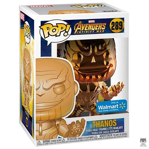 Figurine Funko POP Thanos (Orange & Chrome) (Color variant)