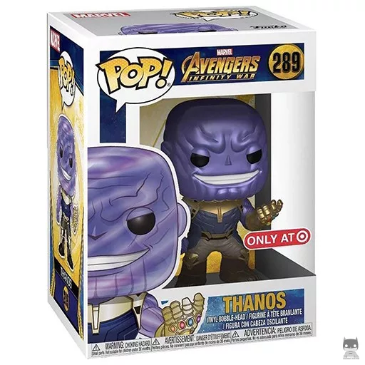 Figurine Funko POP Thanos (Violet & Metallic) (Target)