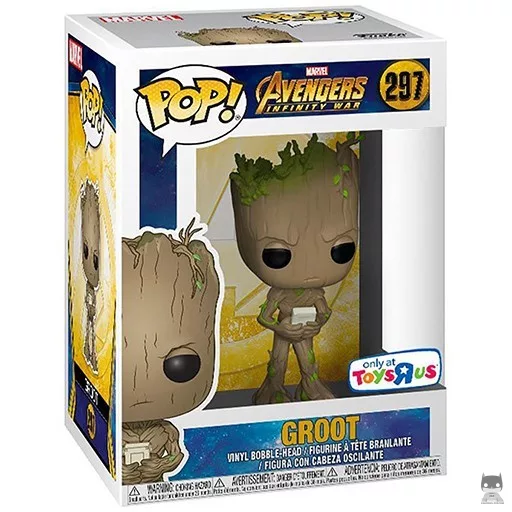 Figurine Funko POP Groot (avec Jeu) (Avengers : Infinity War)