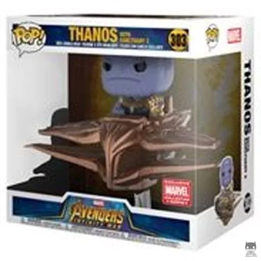 Figurine Funko POP Thanos dans Sanctuary II (Supersized) (Avengers : Infinity War)