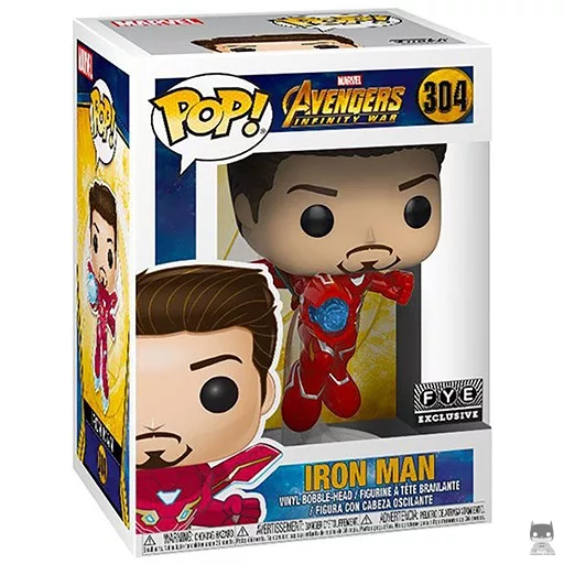 Figurine Funko POP Iron Man (Sans Masque) (Avengers : Infinity War)