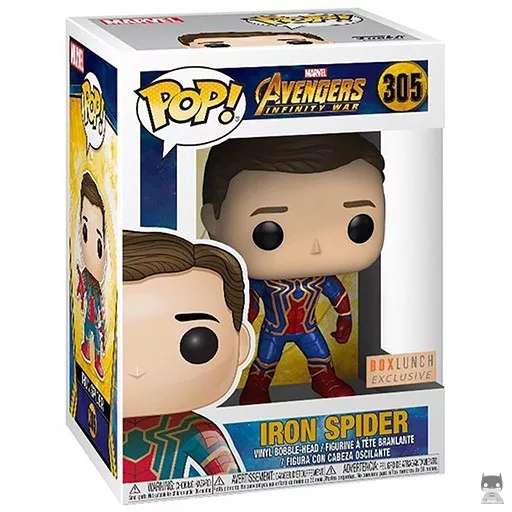 Figurine Funko POP Iron Spider (Sans Masque) (Box Lunch)