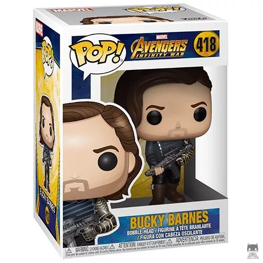 Figurine Funko POP Bucky Barnes (avec arme) (Avengers : Infinity War)