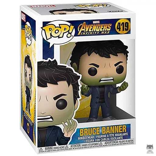 Figurine Funko POP Bruce Banner (en Colère) (Avengers : Infinity War)