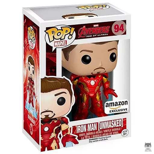 Figurine Funko POP Iron Man (Sans Masque) (Pop! Vinyl)