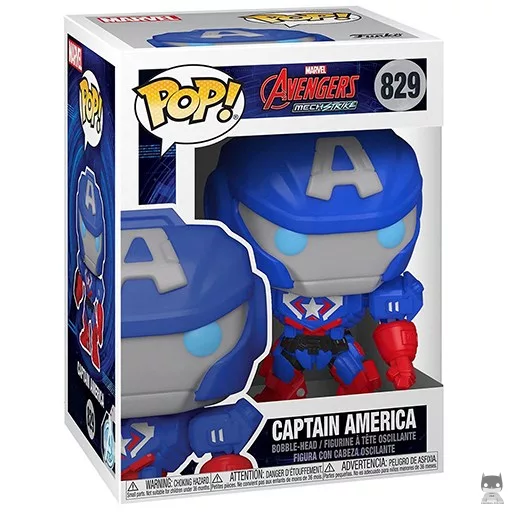 Figurine Funko POP Captain America (Avengers : Mech Strike)