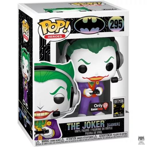 Figurine Funko POP Joker Gamer (GameStop)