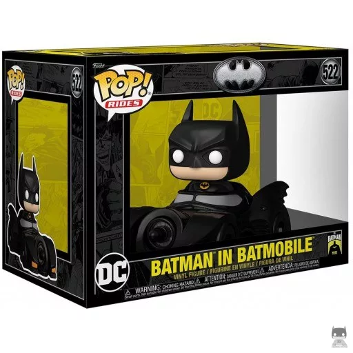 Figurine Funko POP Batman avec Batmobile (Batman)