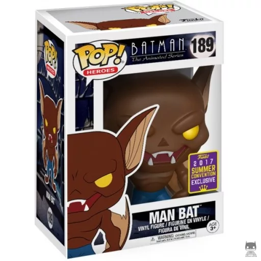 Figurine Funko POP Manbat (Batman : Série d'Animation)