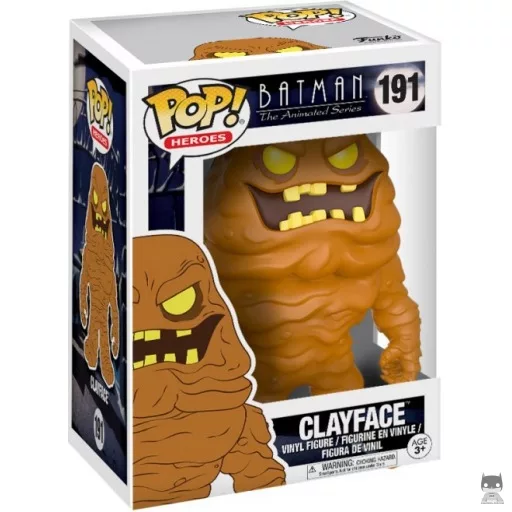 Figurine Funko POP Clayface (Batman : Série d'Animation)