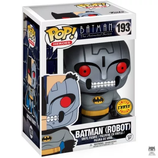 Figurine Funko POP Batman Robot (Chase) (Batman : Série d'Animation)