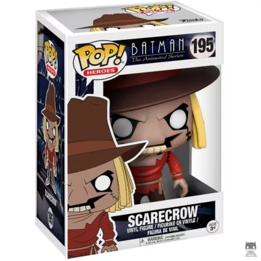 Figurine Funko POP Scarecrow (Batman : Série d'Animation)