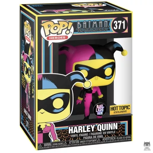 Figurine Funko POP Harley Quinn (Blacklight) (Hot Topic)
