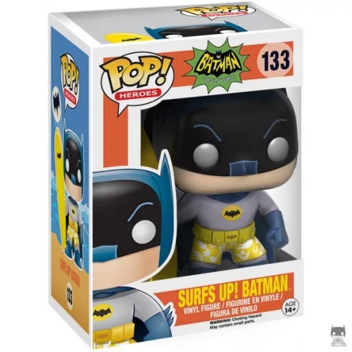 Figurine Funko POP Batman avec Planche de Surf (Batman : Série TV)