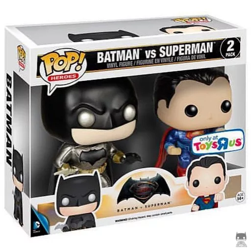 Figurine Funko POP Batman vs Superman (Metallic) (Pop! Vinyl)
