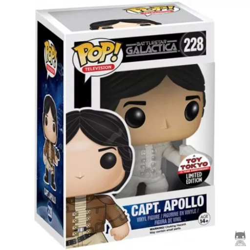 Figurine Funko POP Captain Apollo (Blanc) (Battlestar Galactica)